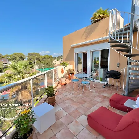 Apartment La Fregate - Grand Avec Vue Sur La - Piscine Carqueiranne