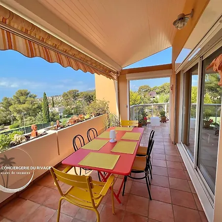 Apartment La Fregate - Grand Avec Vue Sur La - Piscine Carqueiranne