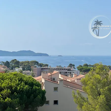 La Fregate - Grand Avec Vue Sur La - Piscine Apartment Carqueiranne