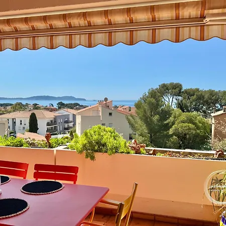 Apartment La Fregate - Grand Avec Vue Sur La - Piscine Carqueiranne